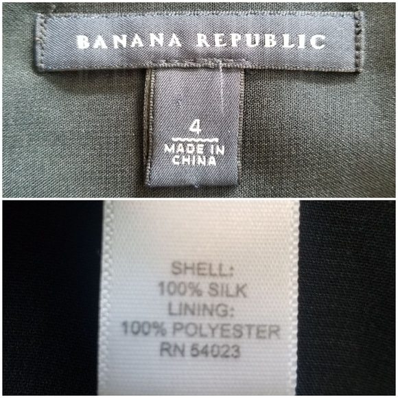 Banana Republic Silk Dress, Size 4 - Picture 11 of 11
